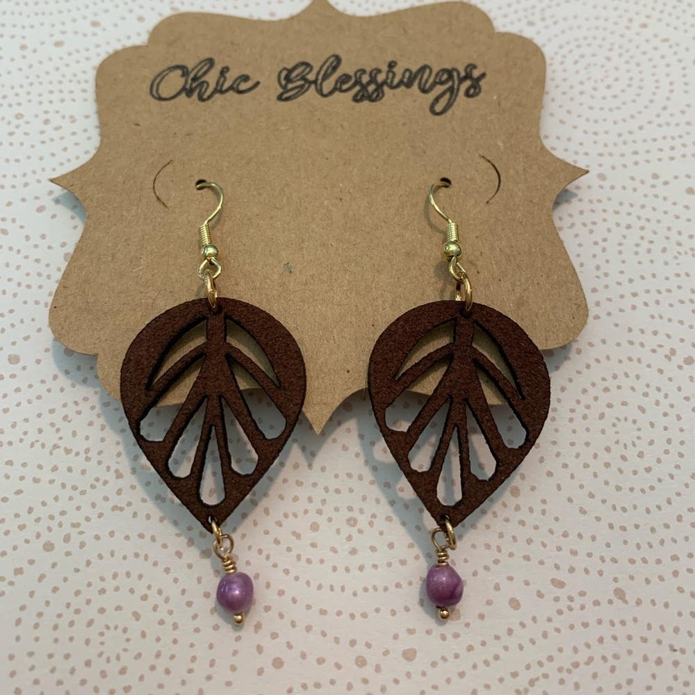Hand crafted earrings